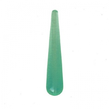Goccia Plexi Verde Opale 7x38mm