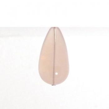 Goccia Plexi Rosa Anticato 14x26mm