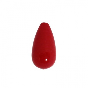Goccia Plexi Rossa 14x26mm