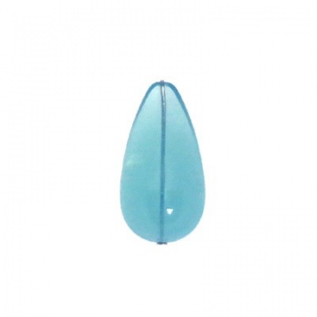 Goccia Plexi Azzurro Opale 14x26mm