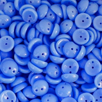 Perline Piggy-Opaque Blue-8x4mm