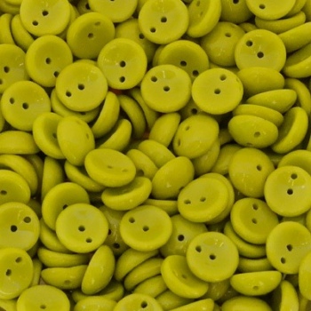 Perline Piggy-Opaque Green-8x4mm