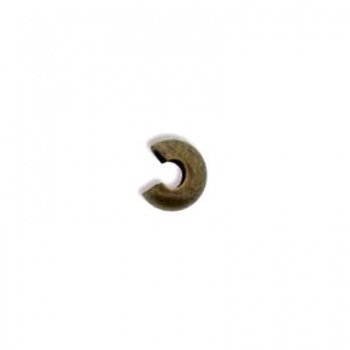 Coprischiaccini Ottone Anticato 4mm