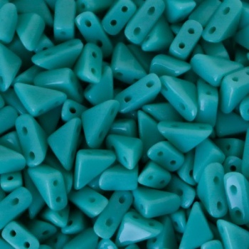 Perline tango-Opaque Turquoise-8x6mm