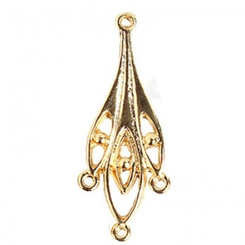 Chandelier Decorato Dorato 34mm