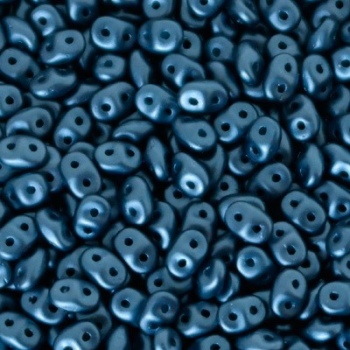 Perline Superduo 2.5x5mm Pastel Petrol