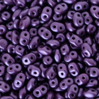 Perline Superduo 2.5x5mm Pastel Bordeaux