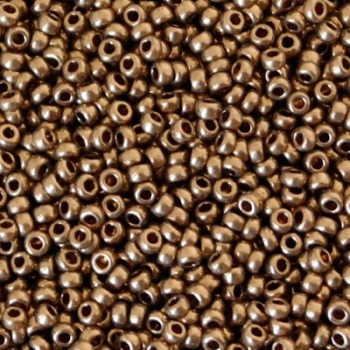 Perline Rocailles Miyuki 11/0 Metallic Light Bronze