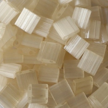 Perline Tila Miyuki Ivory Mist 5mm