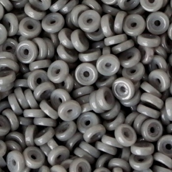 Perline Wheel-Chalk Jet Luster-6mm