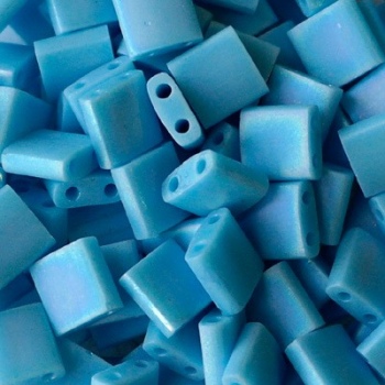 Perline Tila Miyuki Matte Opaque Turquoise 5mm