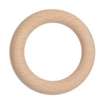 Anello Legno Naturale Tondo Da Rivestire 56mm