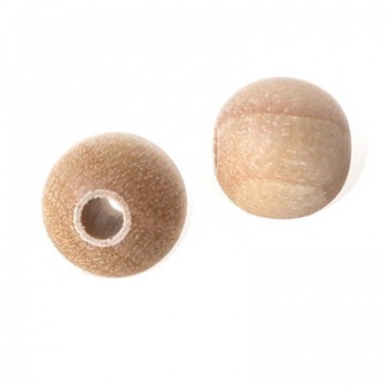 Pallina Tonda Legno Naturale Da Rivestire 15mm