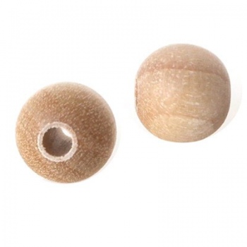 Pallina Tonda Legno Naturale Da Rivestire 20mm
