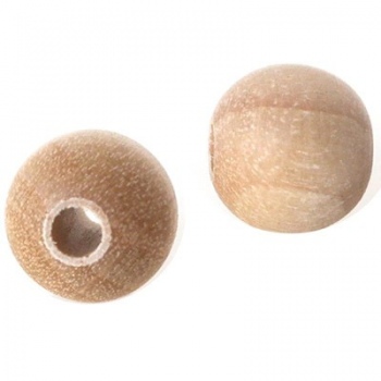 Pallina Tonda Legno Naturale Da Rivestire 25mm