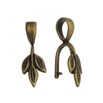 Gancio Per Pendente Ottone Anticato 23mm