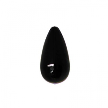 Goccia Plexi Nera14x26mm