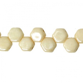 Perline Honeycomb Pastel Beige 6mm
