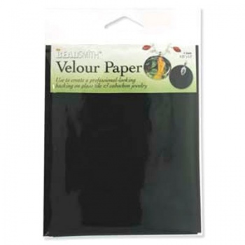 Velour Paper Nero 14x11cm