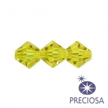Bicono Preciosa Citrine 6mm