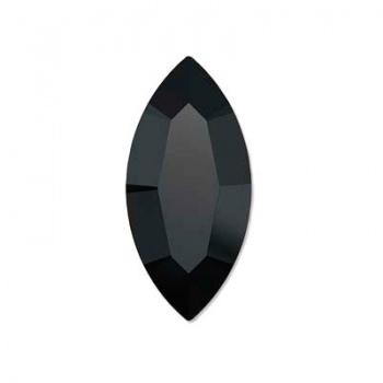 Navetta 4228 Swarovski Jet 15x7mm