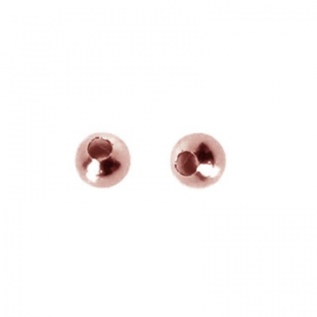 Distanziatore Liscio Pallina Rame 4mm