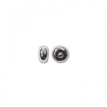Distanziatore Rondella Liscia Argentata 4x2mm