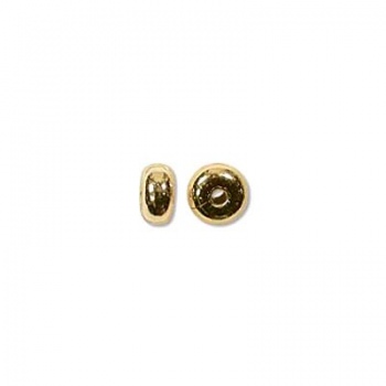 Distanziatore Rondella Liscia Dorata 4x2mm