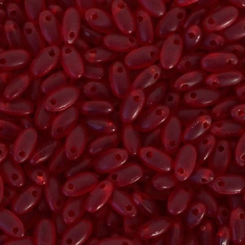 Perline Rizo 2,5x6mm Matte Red