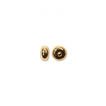 Distanziatore Rondella Liscia Dorata 3x2mm