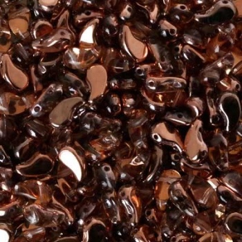 Perline Zoliduo Crystal Copper Lato Destro 8x5mm