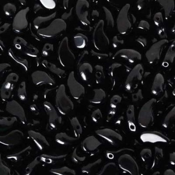 Perline Zoliduo Jet Lato Destro 8x5mm