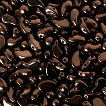 Perline Zoliduo Luster Bronze Lato Destro 8x5mm