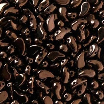 Perline Zoliduo Luster Bronze Lato Sinistro 8x5mm