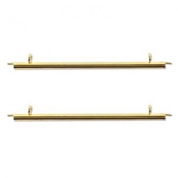 Terminale Fascia Per Tessitura Dorata 60mm