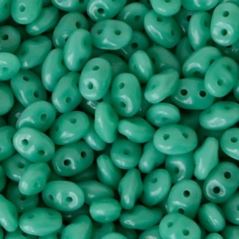 Perline Superduo 2.5x5mm Opaque Turquoise