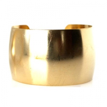 Bracciale Ottone Grezzo Bombato 50mm