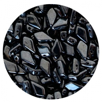 Perline Kite Gunmetal 9x5mm