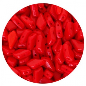 Perline Kite Opaque Red 9x5mm