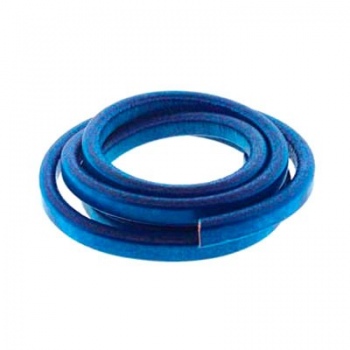 Cuoio Regaliz Capri Blue 10x7mm