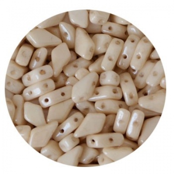 Perline Kite Beige Chalk Luster 9x5mm