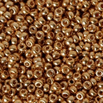 Perline Rocailles Miyuki 11/0 Galvanized Yellow Gold