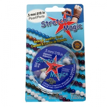 Filo Elastico Stretch Magic Bianco Opaco 0,5mm