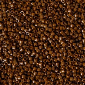 Perline Delica Miyuki 11/0 Duracoat Opaque Cognac