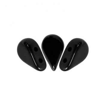 Perline Amos® par Puca®-Jet-8x5mm