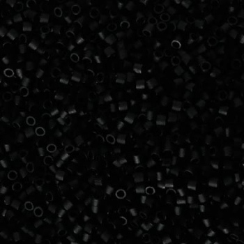 Perline Delica Miyuki 15/0 Matte Black