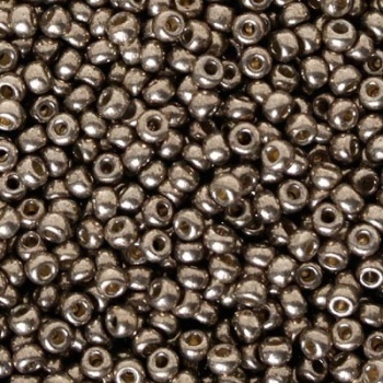 Perline Rocailles Miyuki 8/0 Duracoat Galvanized Pewter