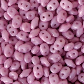 Perline Superduo 2.5x5mm Luster Pink