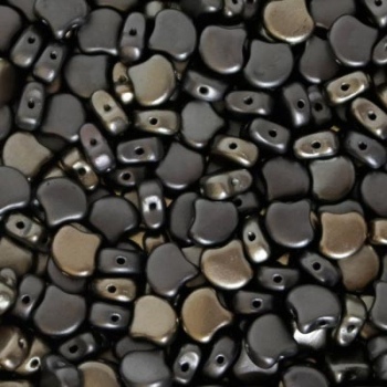 Perline Ginko Beads Crystal Grey Ranbow 7,5x7,5mm