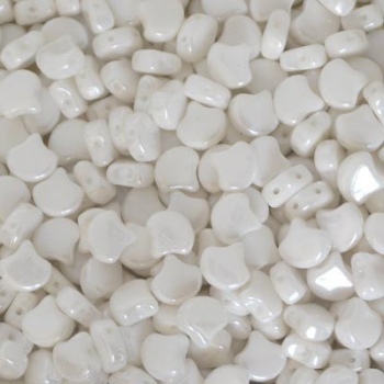 Perline Ginko Beads Chalk Luster 7,5x7,5mm